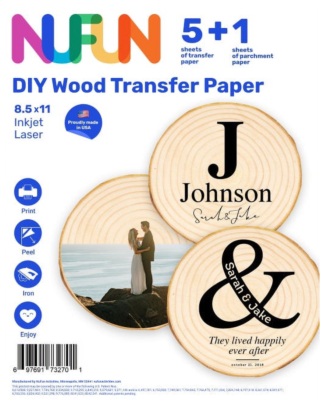 DIY Wood Transfer Paper